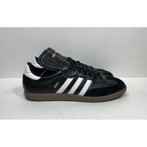 Adidas Samba Classic Black Leather Suede Gum Shoes Sneaker 034563 Mens Size 13